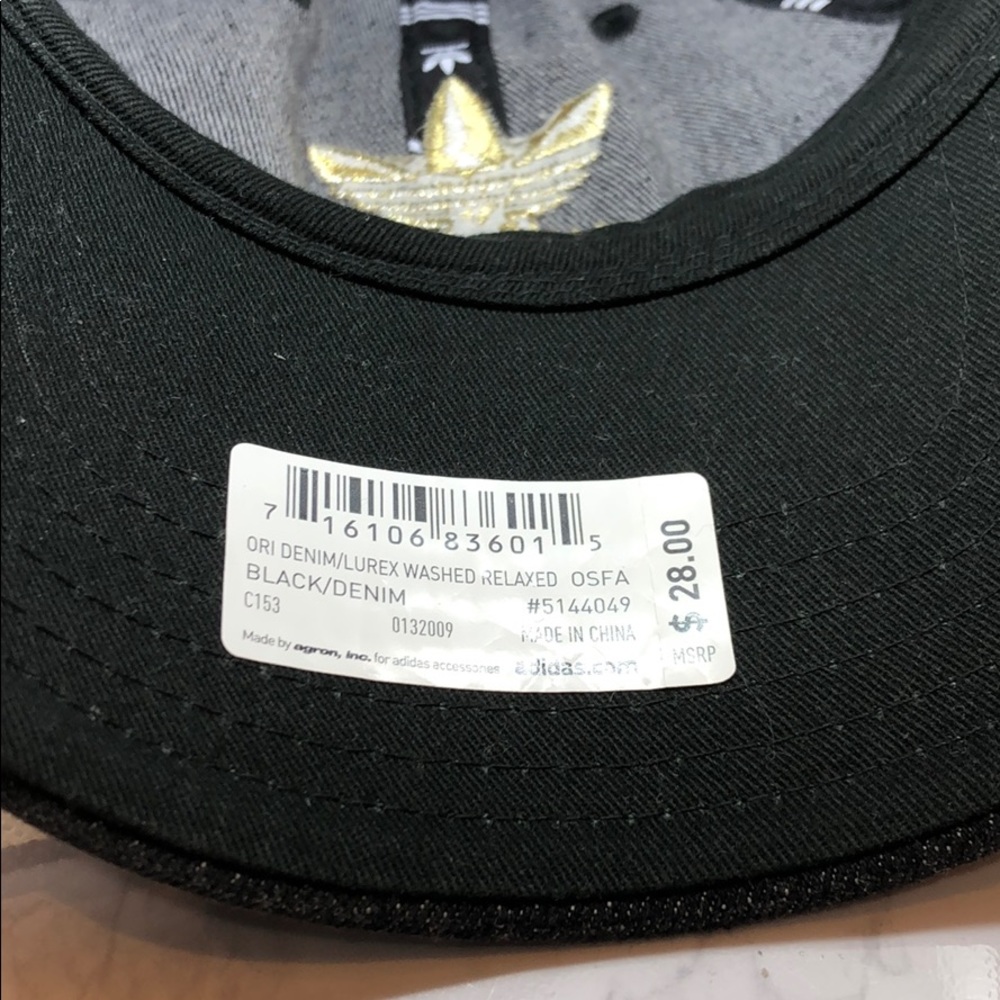 Adidas Washed Denim Cap - Picture 7 of 7